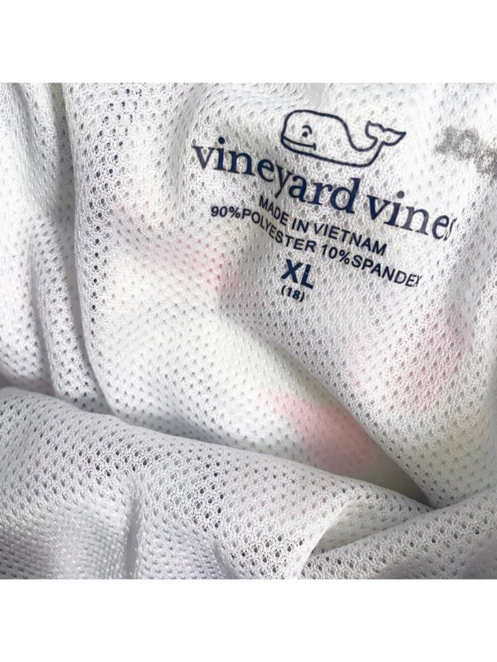 Vineyard Vines Boys Neon Camo Chappy Swim Trunks, Size 18